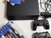 Playstation 4 Pro komplektas Kaip Naujas Su Dėže