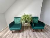 Elegantiški veliūriniai foteliai - nuotraukos Nr. 2