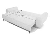 Minkšta sofa/sofa-lova su daiktadėže „Vincent" - nuotraukos Nr. 6