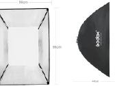 Godox grid softbox 60x90 2vnt - nuotraukos Nr. 5