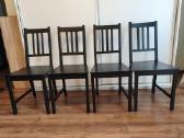 Valgomojo virtuvės kėdės 4 vnt Ikea Pinntorp - nuotraukos Nr. 2