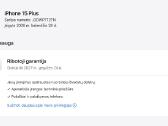 Parduodamas iPhone 15 Plus 256 GB - nuotraukos Nr. 5