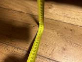 Antikvarinė vienvėrė ąžuolinė spinta su drožyba - nuotraukos Nr. 14
