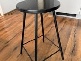 Loft Black pusbario (65cm) taburetė