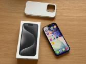 Apple iPhone 15 pro 256gb juodas lyg naujas!