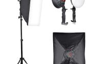 Reguliuojamas LED Softbox apšvietimas