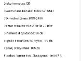 Sony cdp-797 CD grotuvas su distanciniu pultu. - nuotraukos Nr. 4
