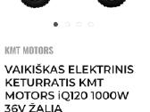 Kmt iq120 vaikiškas elektrinis keturratis - nuotraukos Nr. 7