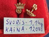 Ivairus auksiniai auskarai - nuotraukos Nr. 23