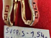 Ivairus auksiniai auskarai - nuotraukos Nr. 16