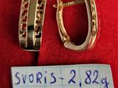 Ivairus auksiniai auskarai - nuotraukos Nr. 19