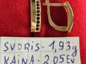 Ivairus auksiniai auskarai