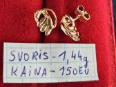 Ivairus auksiniai auskarai - nuotraukos Nr. 7