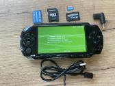 PSP 1001 64gb Arc-4 naujausias 140+ žaidimų 105eu