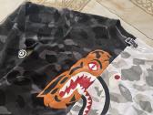 Bape spalvotas kamufliažinis tigro ryklio megztini - nuotraukos Nr. 2
