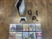 Playstation 5 Slim, Black & White, 1tb/10žaidimu
