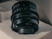 Sigma cine 24mm T1.5 Ff Canon High Speed Prime - nuotraukos Nr. 2