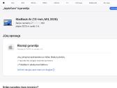 MacBook Air M4 13inch 16/256 su garantija - nuotraukos Nr. 2