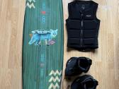 Wakeboard set'as