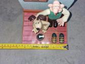 Wallace & Gromit kalbantis žadintuvas Wesco 1995m. - nuotraukos Nr. 5
