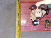 Wallace & Gromit kalbantis žadintuvas Wesco 1995m. - nuotraukos Nr. 6