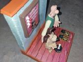 Wallace & Gromit kalbantis žadintuvas Wesco 1995m. - nuotraukos Nr. 12
