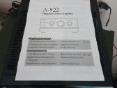 Onkyo A-922 - nuotraukos Nr. 6