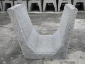 Betoninis latakas lietaus vandens U formos