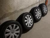 VW R16 ratai su Dunlop žieminėmis padangomis 215/6 - nuotraukos Nr. 8