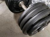 2 hanteliai po 40kg olimpiniai (80kg)
