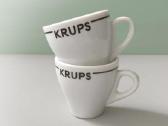 Krups espresso porcelianiniai puodeliiai 50–60 ml,
