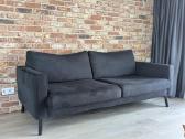 Tamsiai mėlyna sofa, 205 cm - nuotraukos Nr. 2