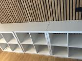Parduodu 3 Ikea Kallax baltas lentynas