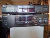 Kenwood stiprintuvas ir CD grotuvas