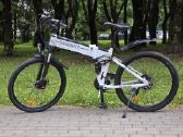 Elektrinis Dviratis Samebike Lo26 Baltas Sulanksto