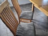 Ąžuolinis valgomojo stalas su kėdėmis - nuotraukos Nr. 6
