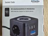 Usb, 220v ilgiklis su indukc. įkrovikliu telefonui