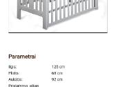 Vaikiška lovytė Yappyqu Light Grey Limited - nuotraukos Nr. 7
