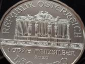 1oz sidabras