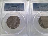 Parduodamos sertifikuotoes 2025m 1,5 eur monetos