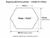 Premium 12vietų sūpynės su laužavietė ir montavimu - nuotraukos Nr. 6