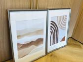 2 Ikea Silverhojden rėmai (50x70) kaina už abu