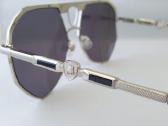 Tonino Lamborghini Shield Silver Aviator Akiniai - nuotraukos Nr. 3