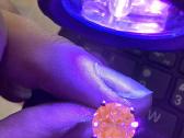 Aukso(750) auskarai su rožiniais deimantais (3,3ct - nuotraukos Nr. 9