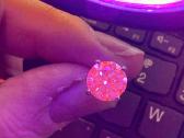 Aukso(750) auskarai su rožiniais deimantais (3,3ct - nuotraukos Nr. 11