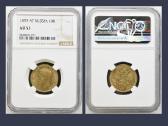 1899 au53 10 rubliu auksas moneta - nuotraukos Nr. 3