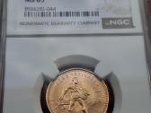 1977 ussr ms65 auksas sejikas