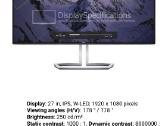 Dell S2718hn - nuotraukos Nr. 6