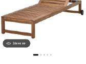 Nämmaröšezlongas, lauko šežlongas Ikea