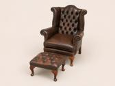 Chesterfield natūralios odos foteliai - nuotraukos Nr. 3